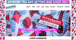 Desktop Screenshot of lovenskate.com